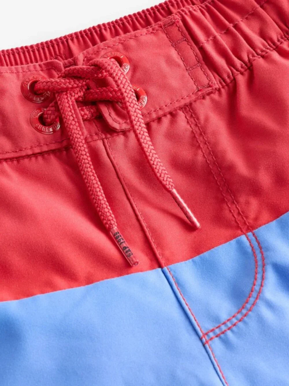 GAP Kids Blue and Red Swim Trunks